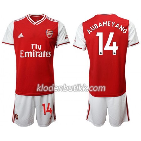 Arsenal Pierre-Emerick Aubameyang 14 Barn Hjemmedraktsett 2019-2020 Kortermet (+ Korte bukser)